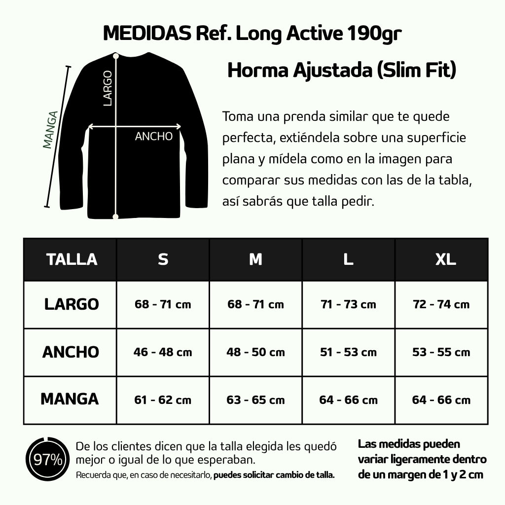 Básica Camibuzo Active [190gr]