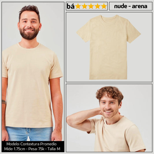 Básica Nude-arena | Horma normal 👌🏼 | 100% algodón ☁️ | Cómoda y duradera ✅