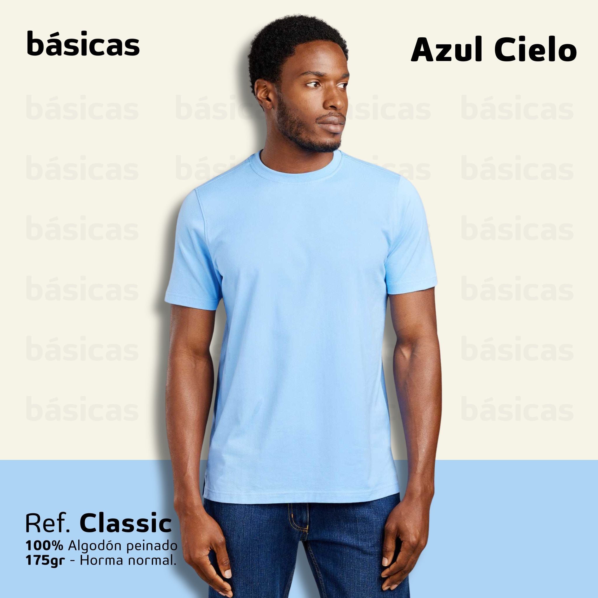 Básica Classic 🔥 En Liquidación | 👍 175gr | 100% Algodón