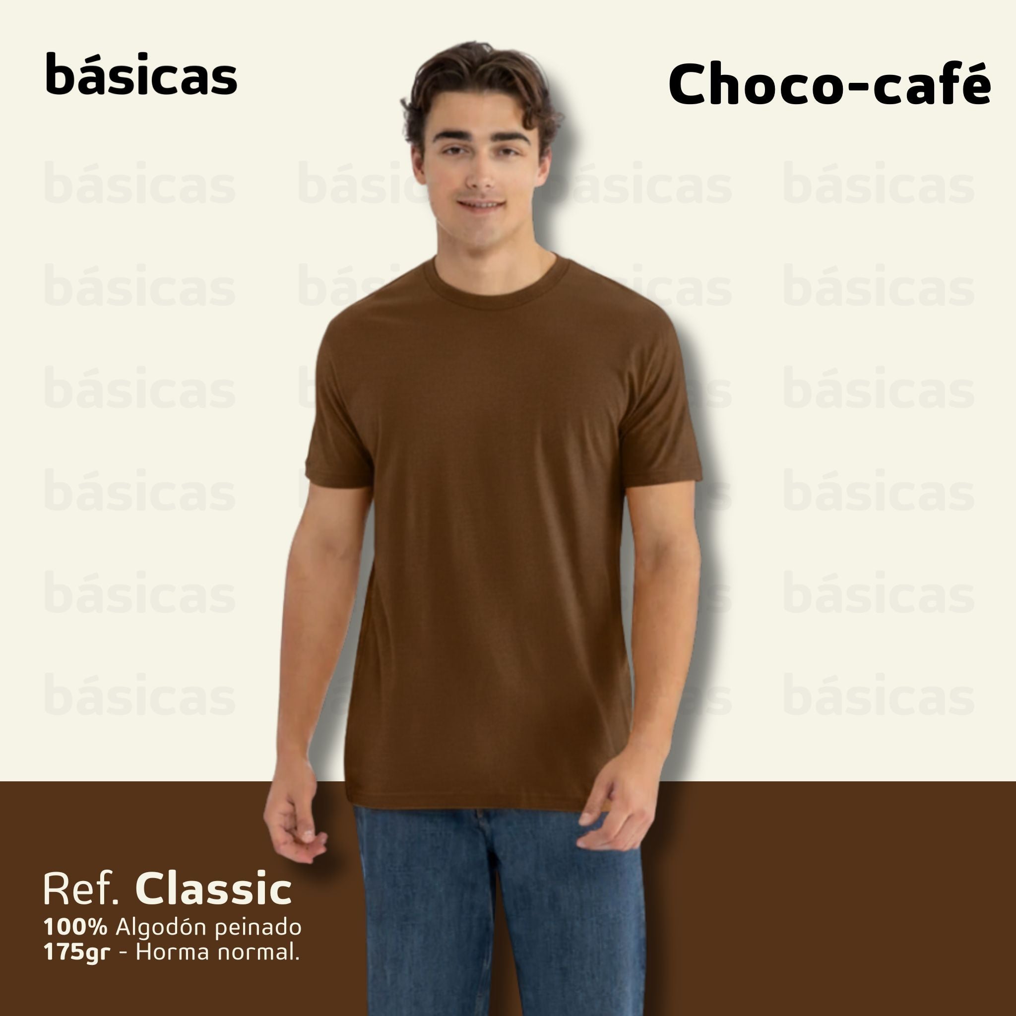 Básica Classic 🔥 En Liquidación | 👍 175gr | 100% Algodón