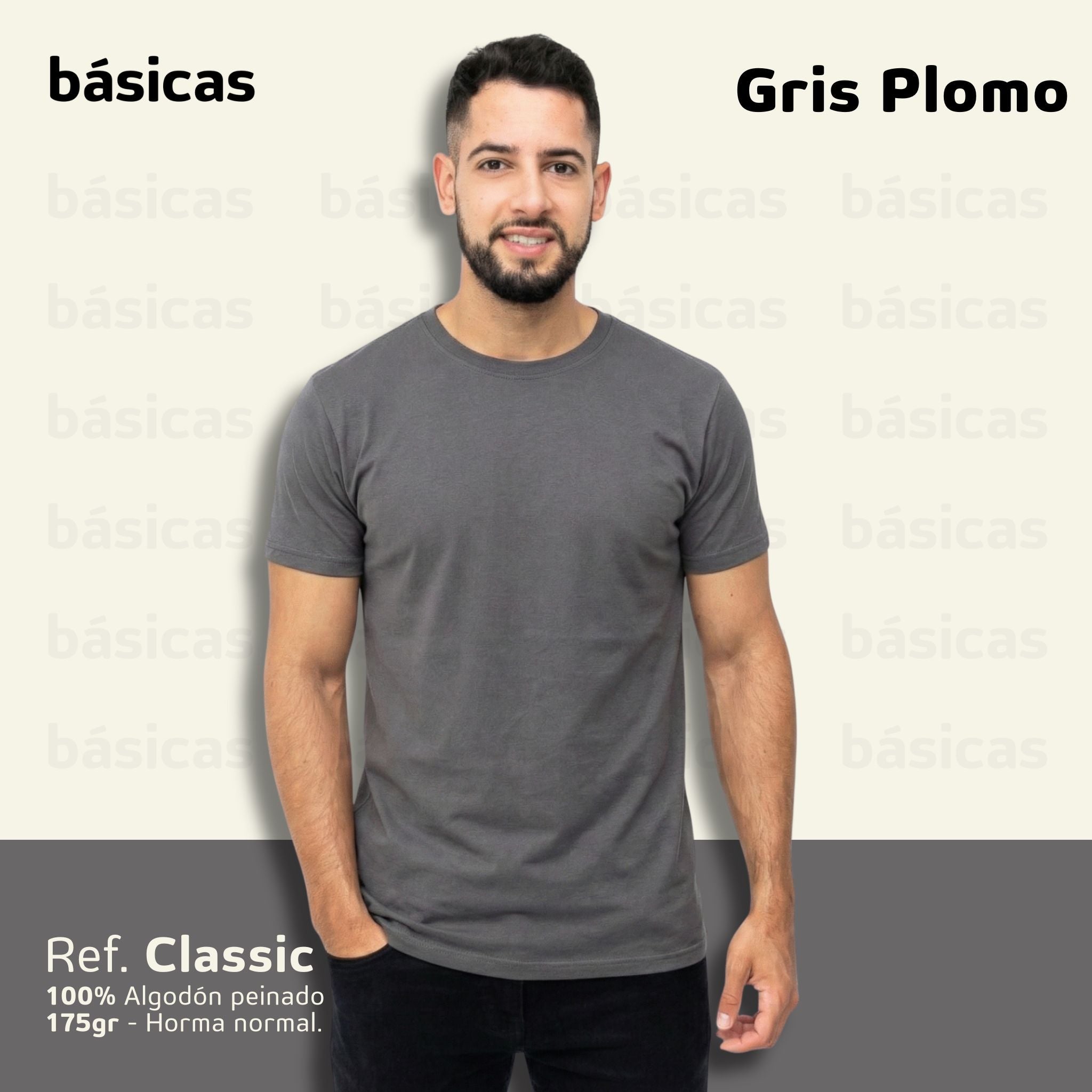 Básica Classic 🔥 En Liquidación | 👍 175gr | 100% Algodón