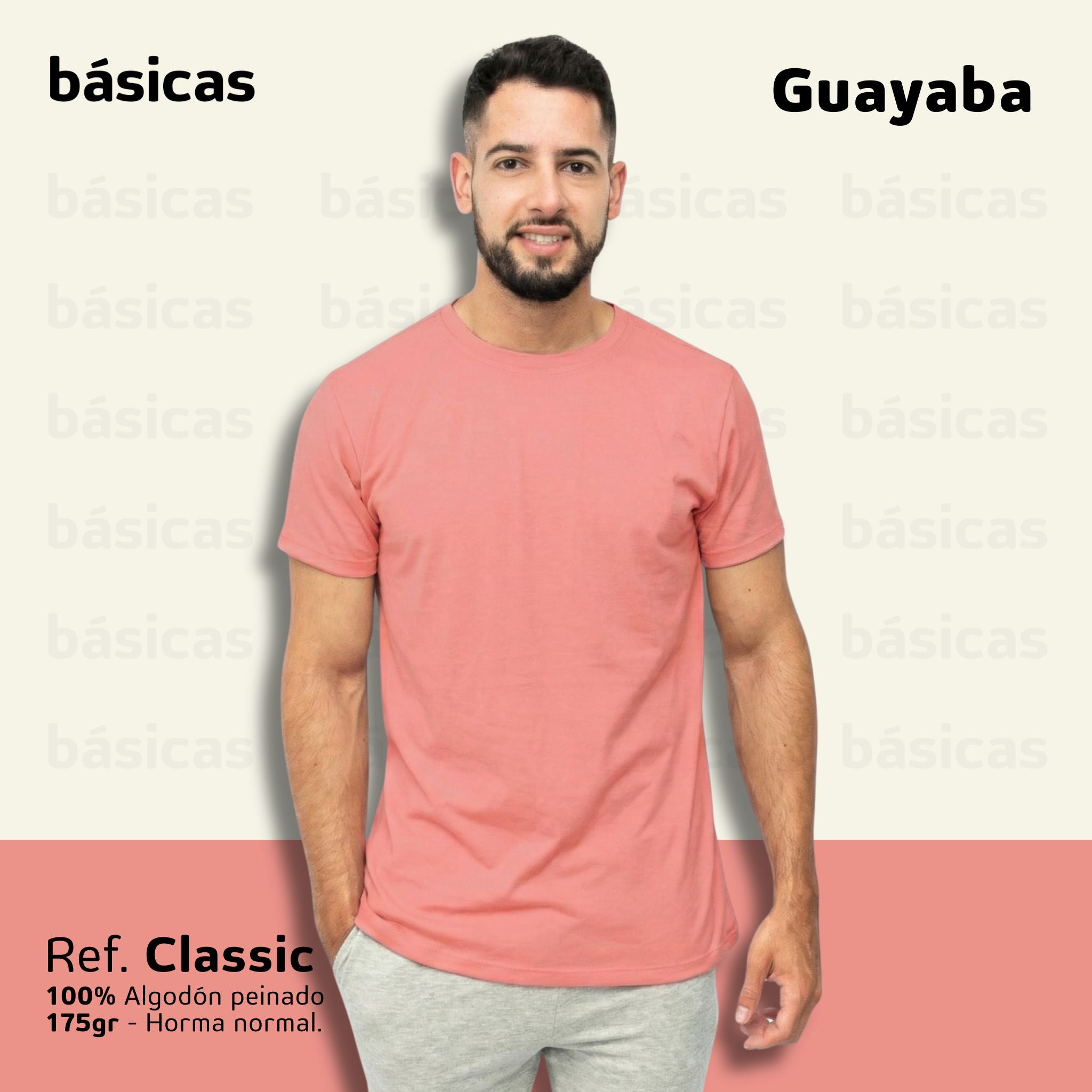 Básica Classic 🔥 En Liquidación | 👍 175gr | 100% Algodón