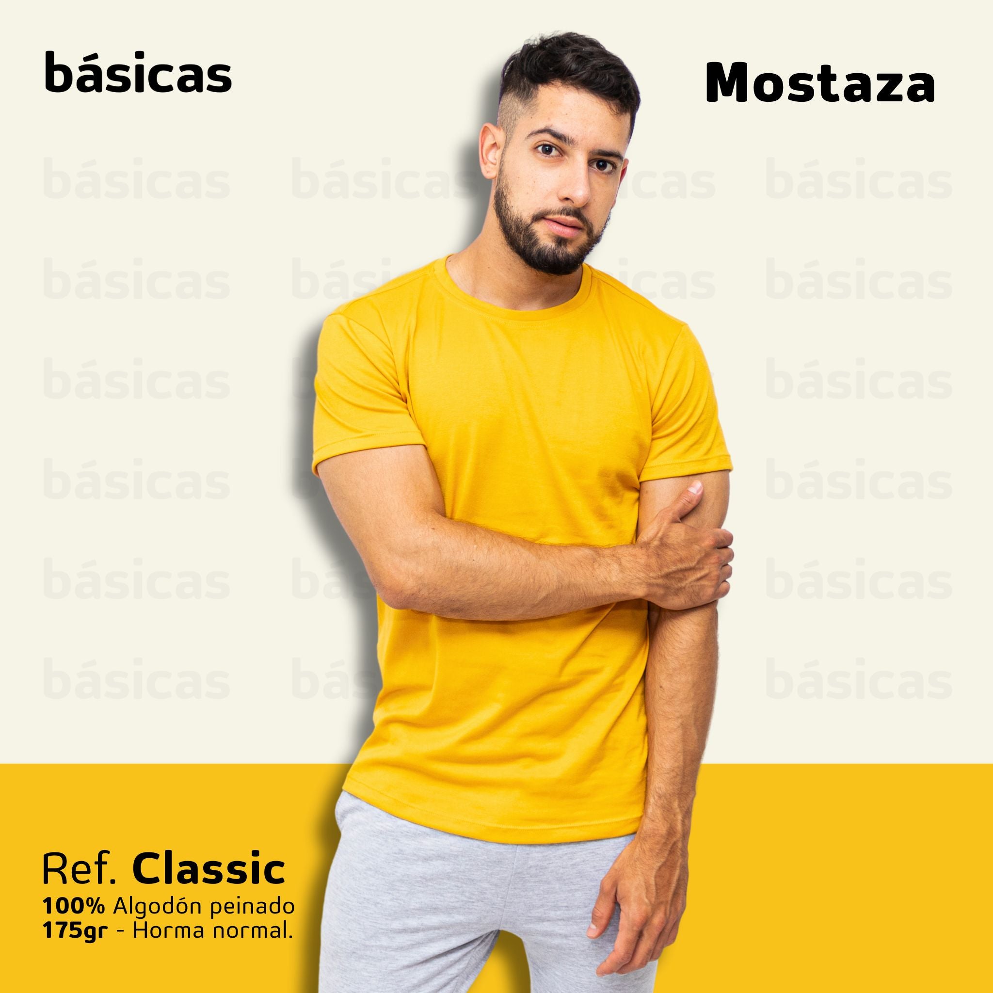 Básica Classic 🔥 En Liquidación | 👍 175gr | 100% Algodón