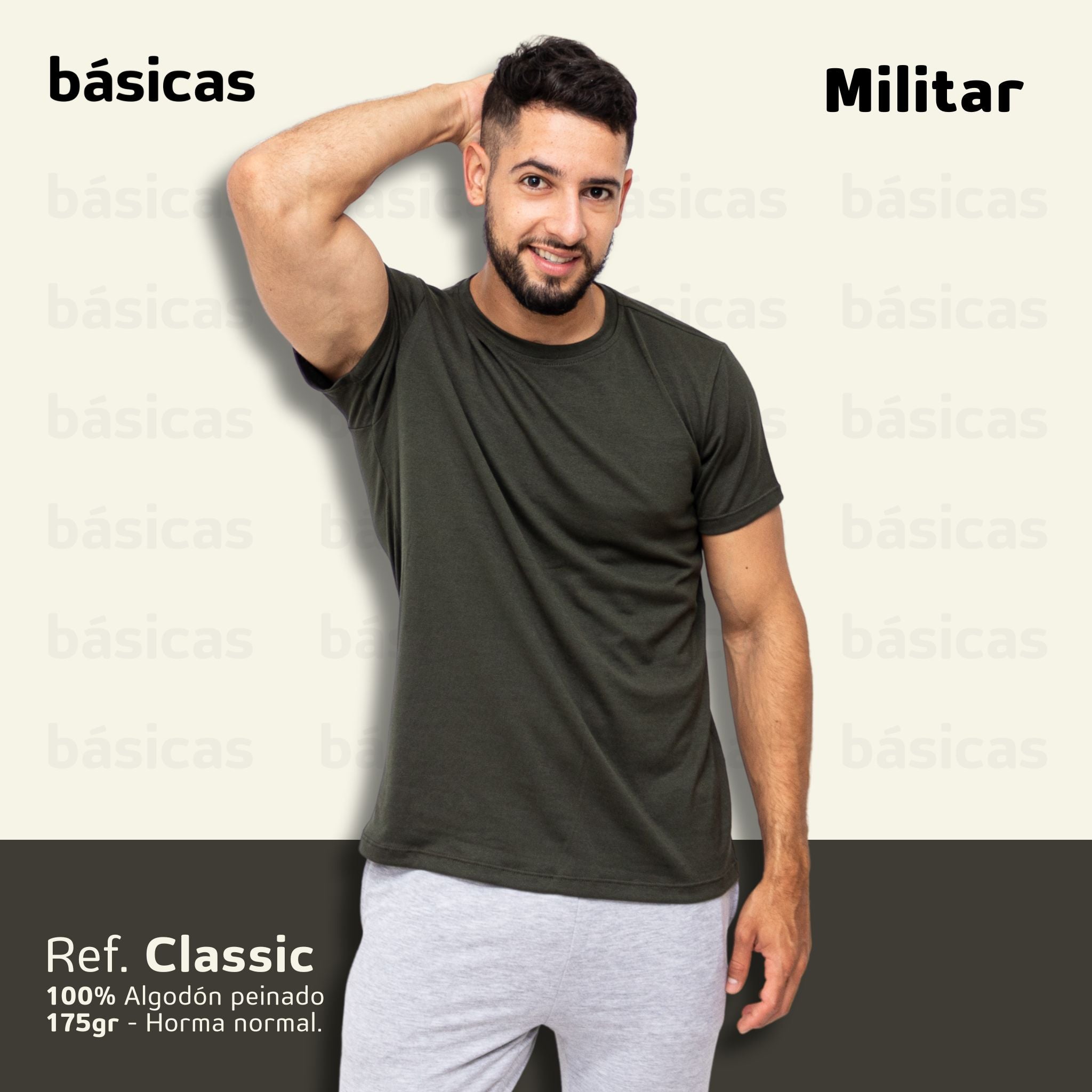 Básica Classic 🔥 En Liquidación | 👍 175gr | 100% Algodón