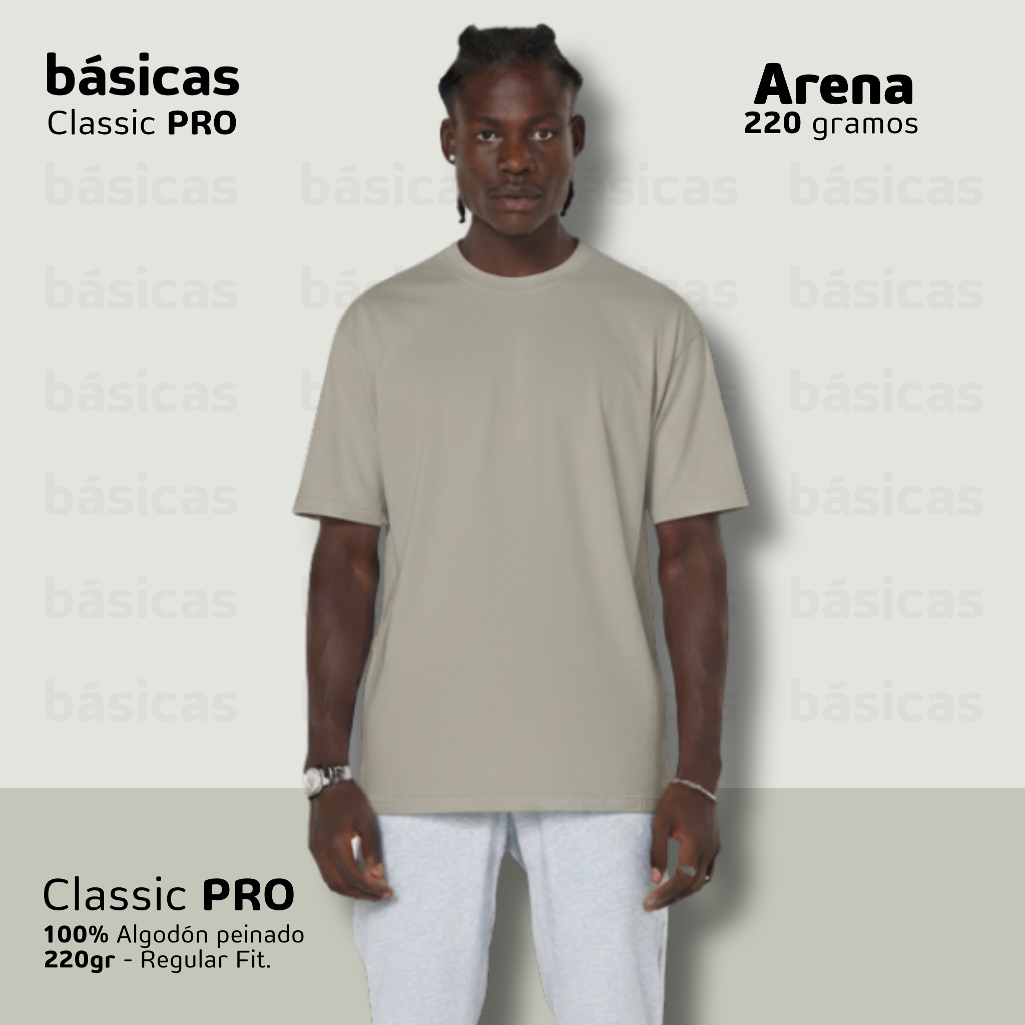 Básica Classic PRO | ⭐️ +220gr | 100% Algodón