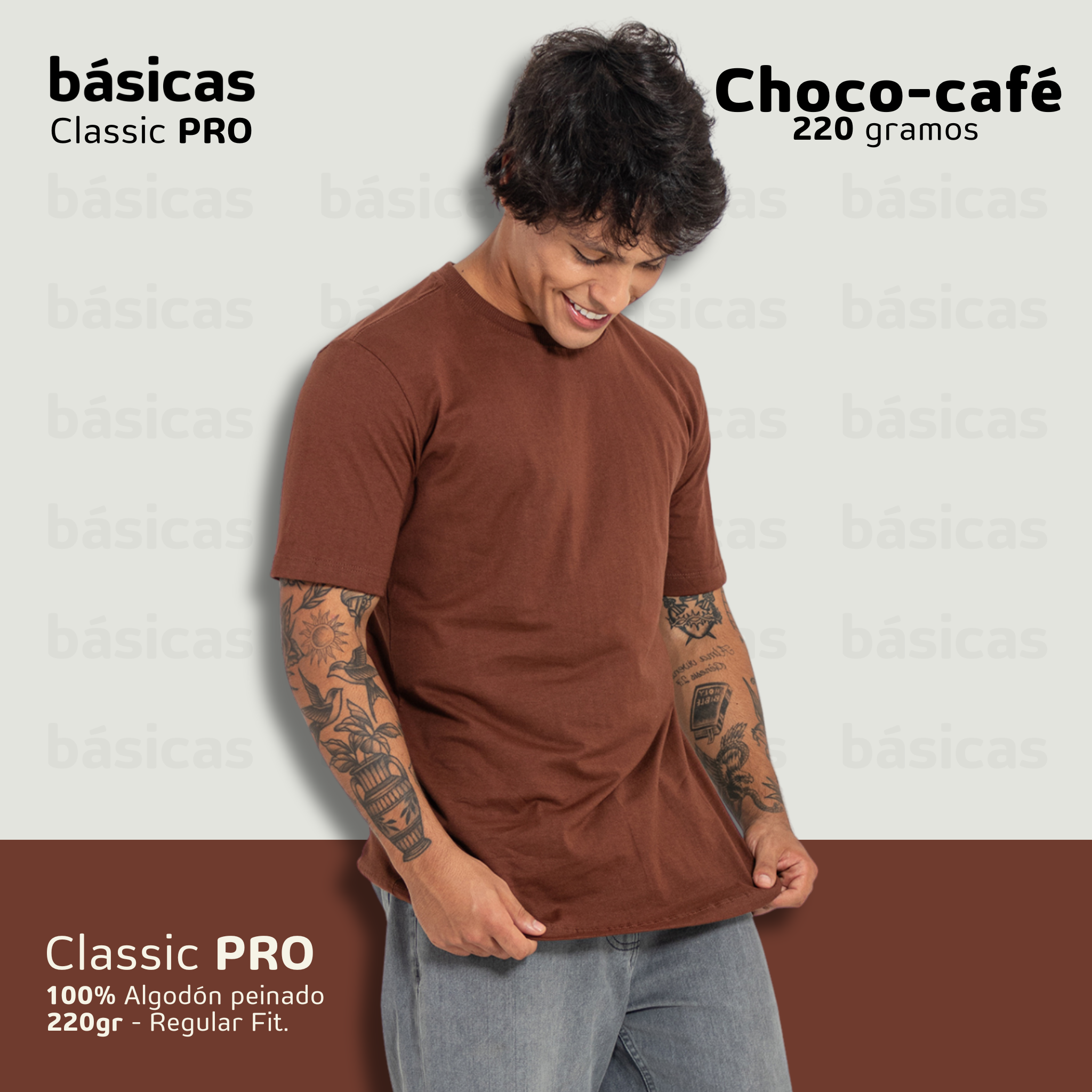 Básica Classic PRO | ⭐️ +220gr | 100% Algodón