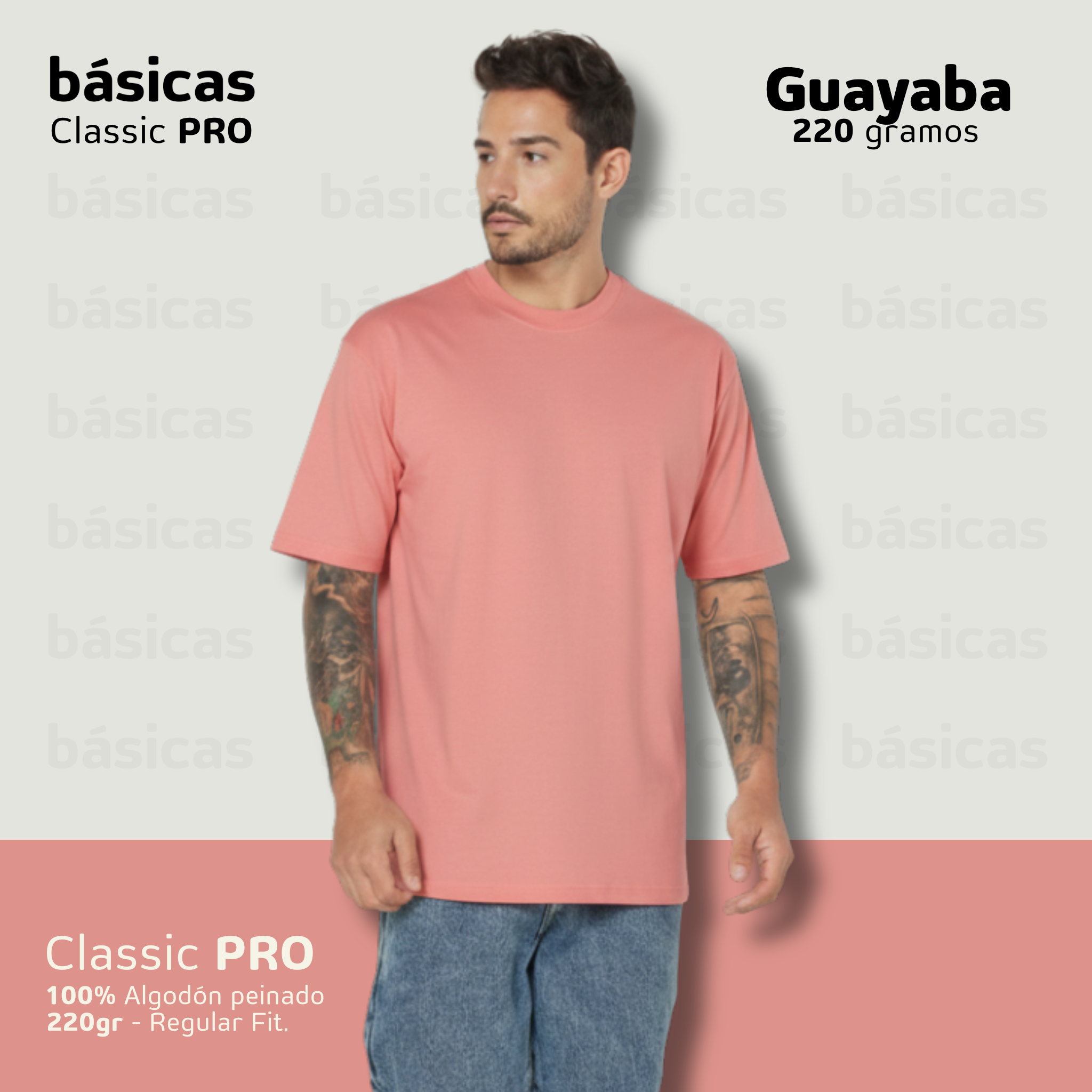 Básica Classic PRO | ⭐️ +220gr | 100% Algodón