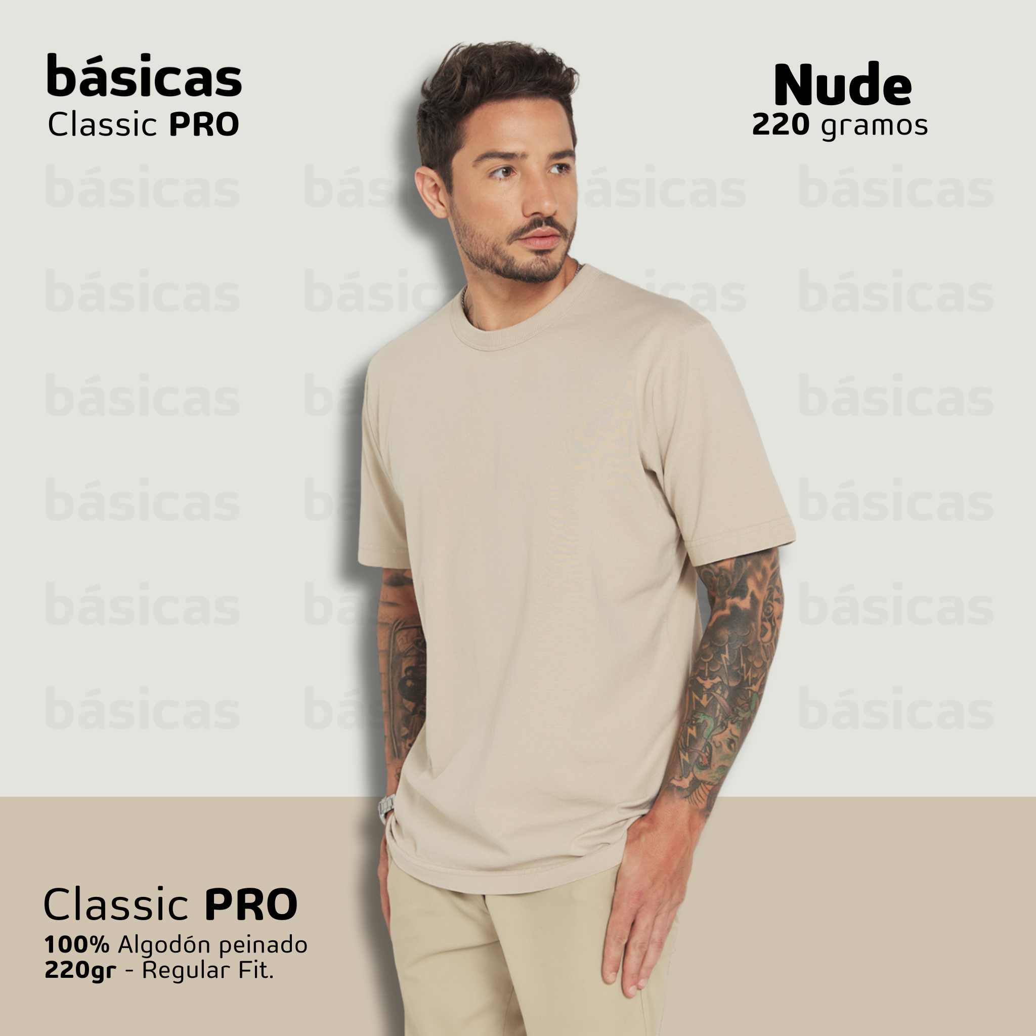 Básica Classic PRO | ⭐️ +220gr | 100% Algodón