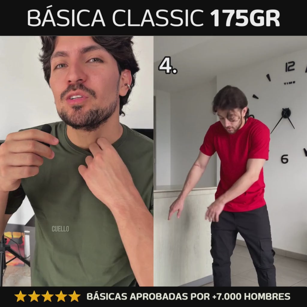 Básica Classic 🔥 En Liquidación | 👍 175gr | 100% Algodón